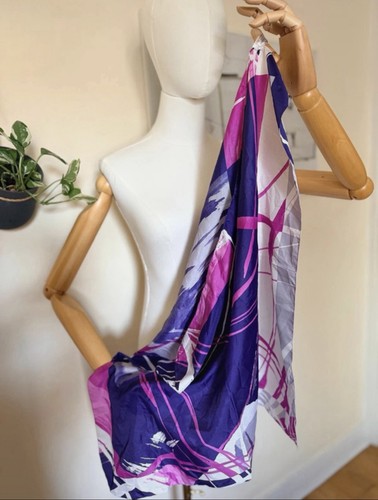 Large square scarf abstract - square,