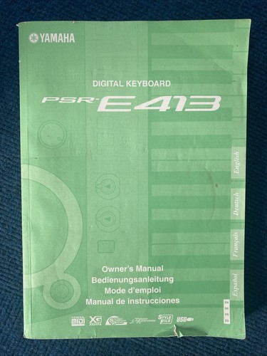 Yamaha psr e413 - yamaha, psr-e413