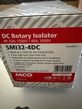 DC Rotary Isolator 4p 32A
