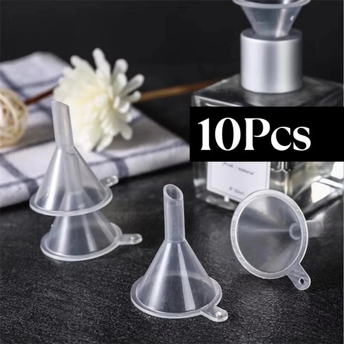 10x mini plastic funnel oil - mini,
