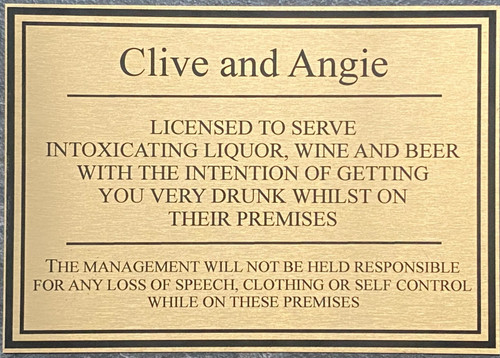 Personalised licensed sell - licensed,
