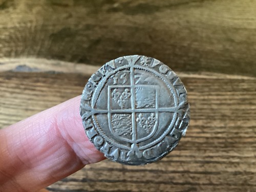 1574 elizabeth 1st hammered - 1574,