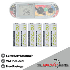 REPLACEMENT 6 X AA NIMH BATTERIES - MEGGER MFT1730 MFT1731 MFT1741 MFT1741+