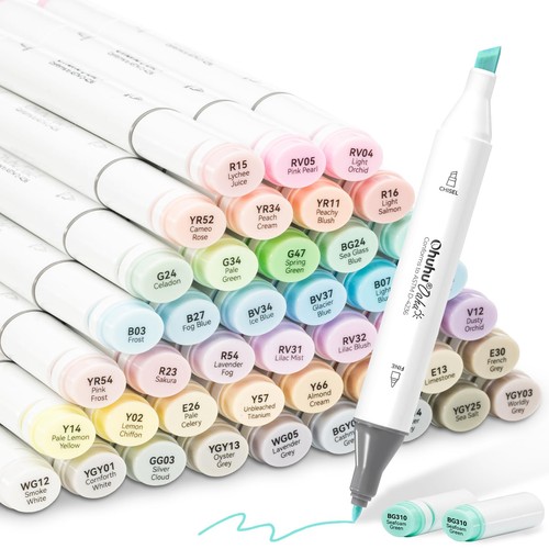 Ohuhu alcohol markers - ohuhu, 48