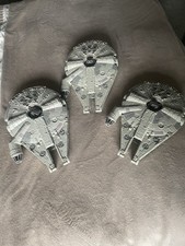 3x Millennium Falcons 1995 Micro Machines Vintage Galoob Rare Collection Bundle