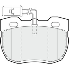 Brake Pads Set For Carbodies