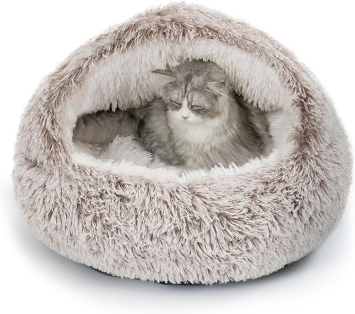 Cat cave bed washable non - cat,