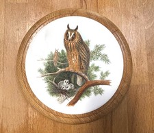 Circular Wood & Tile Trivet