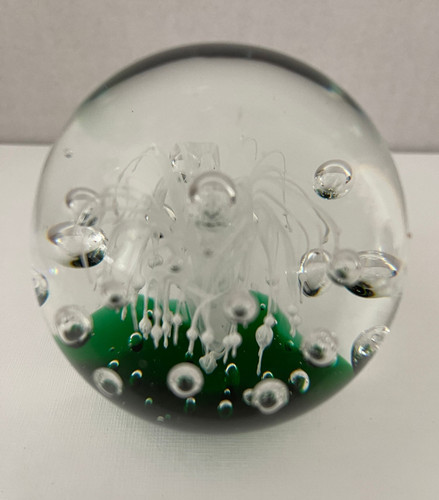 Vintage art glass - glass, globe