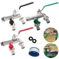 1/2" 3/4"BSP Double Duo Outlet