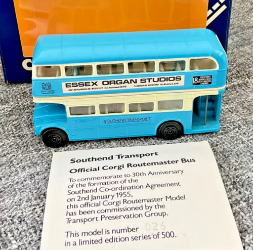 Corgi 469 essex - 469, organ