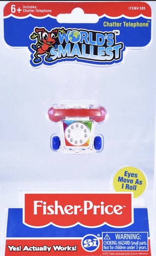World smallest fisher price - smallest,