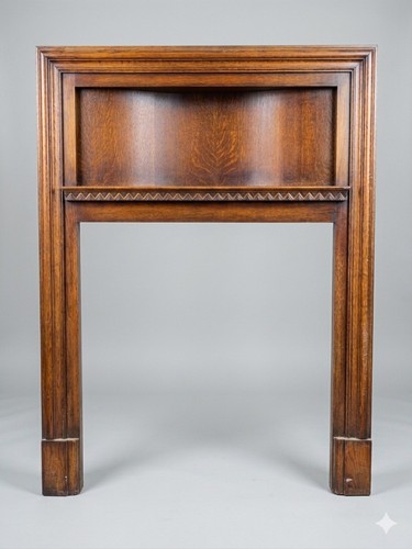 1920s art deco solid oak - art,