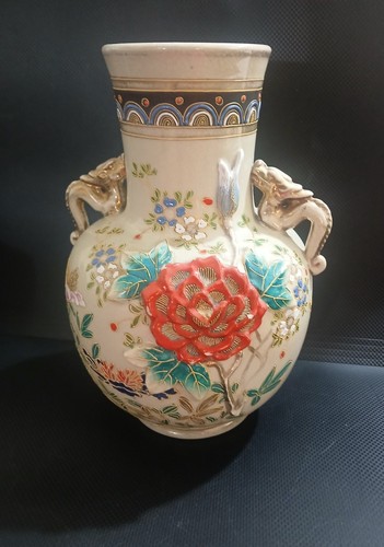 Large vintage japanese satsuma - large,