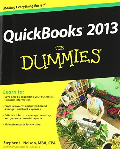 Quickbooks 2013 for dummies - quickbooks,
