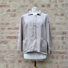 Out of Xile Linen Jacket Size