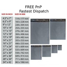 Grey Postage Mailing Bags Strong Recycled Plastic Postal Self Seal Fast Dispatch