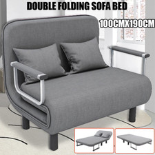 2 Seater Fabric Sofa Bed