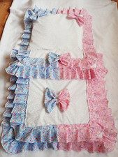 DOLLS PRAM SET SILVER CROSS COACH BUILT (NOT TWIN PRAM)) FOR BOY AND GIRL TWINS