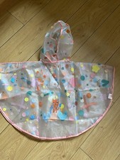 Djeco Child’s One Size Rain Cape Hooded 3-5 years