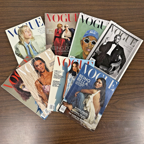 Vogue magazine lot issues - vogue,