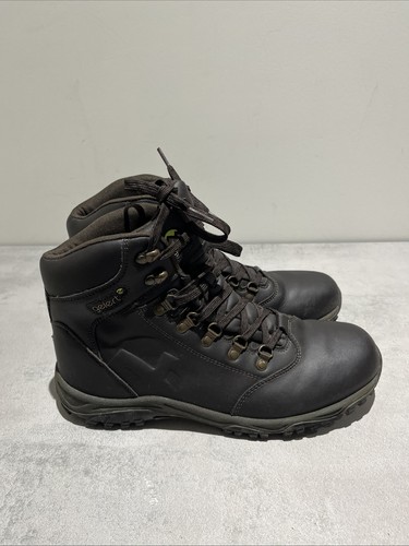 Gelert black leather walking - gelert,