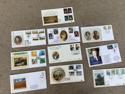 Benham first day covers 10 - covers, x
