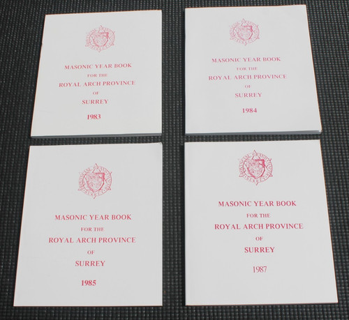 Masonic year books for - year,