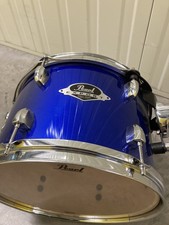 Pearl Export 12” Tom Drum. Brilliant Blue factory Finish. 12x8” free post 