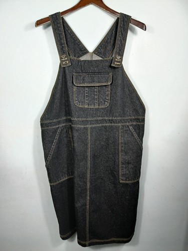 Black dungarees womens colour - black,