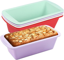 4 Pack Silicone Loaf Tins