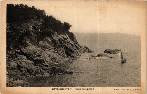 Old postcard cavalaire - old, de