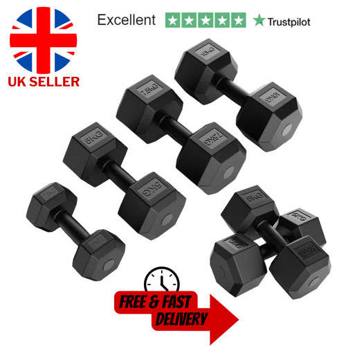 Exersci hex dumbbells 5kg - dumbbells, 2.5kg