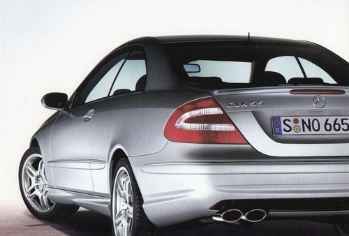 Mercedes clk coupe amg - clk, 55