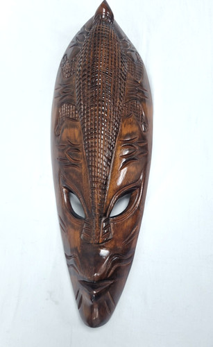 Tribal mask face - , with