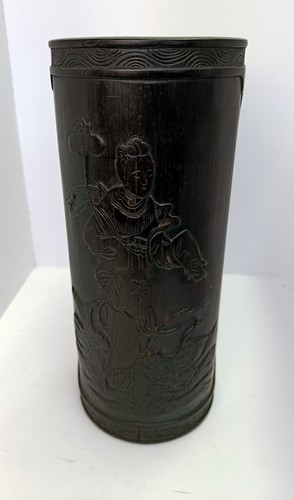 Antique chinese carved brush - antique,