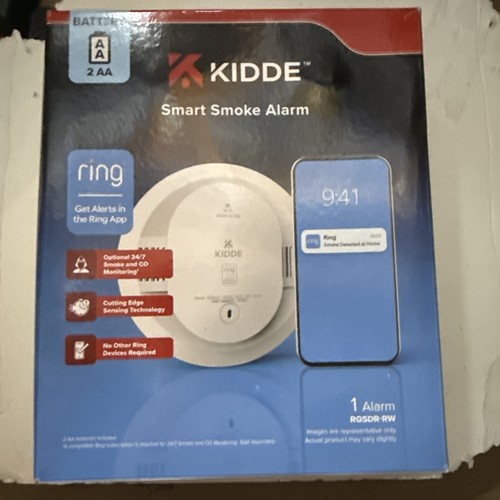 Kidde battery powered ring - aa, battery-powered