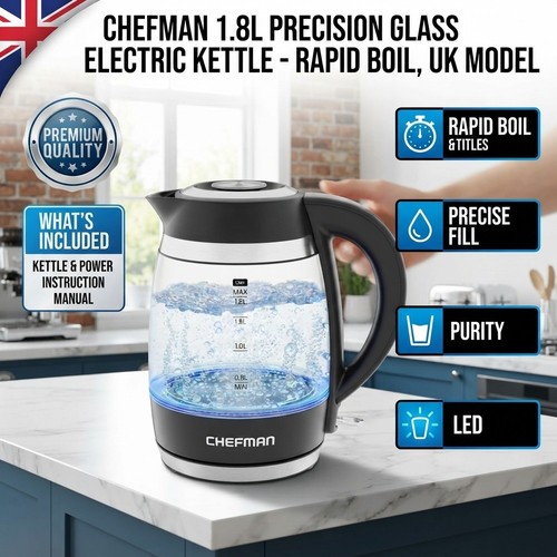 Fast boiling glass - boiling, 1.8l