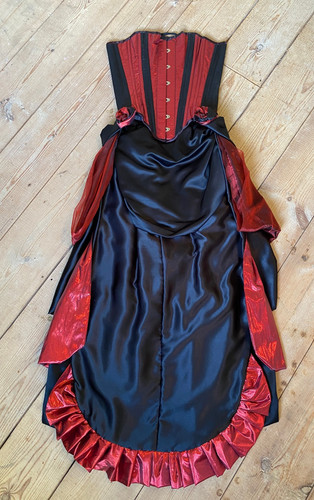 Handmade moulin rouge corset - handmade,