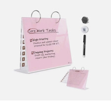 Glass Desk Weekly Planner 9×7