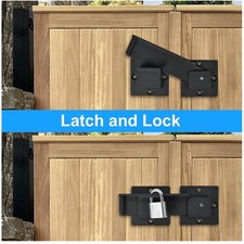 Outdoor Gate Lock with Padlock