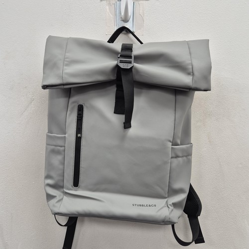 Stubble roll top backpack - stubble,