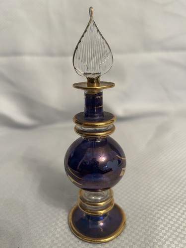 Egyptian style glass perfume