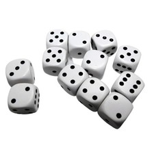 Chessex - Opaque 16mm D6 Dice