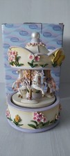 Shudehill Giftware Floral Fairy Musical Carousel. With Box.