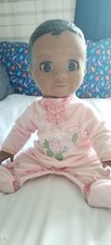 Luvabella Newborn Lifelike Interactive Baby Doll with Accessories