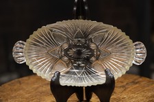 Art Deco Pressed Glass Bon Bon