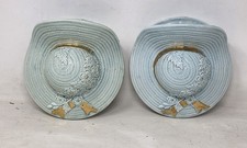 2 Vintage 1940s Wall Pocket