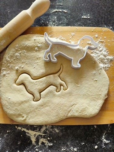 Dachshund dog cookie cutter - dog,