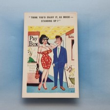 Saucy Postcard C1970 Theatre